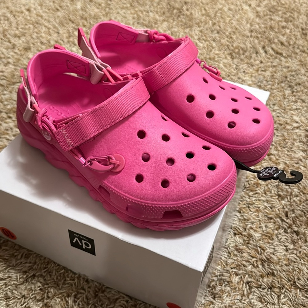 Crocs Post Malone x Duel Max Clog (Electric Pink)